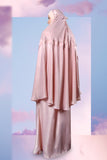 Telekung ARJANA Blossoms in Rose Gold