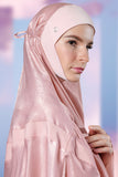 Telekung ARJANA Blossoms in Rose Gold