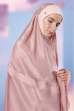 Telekung ARJANA Blossoms in Rose Gold