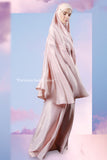 Telekung ARJANA Blossoms in Rose Gold