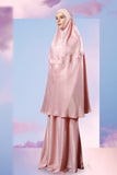 Telekung ARJANA Blossoms in Rose Gold