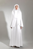 Mini Telekung ARJANA Khawla in White