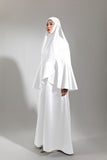 Mini Telekung ARJANA Khawla in White