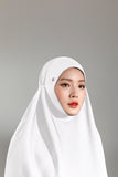 Mini Telekung ARJANA Khawla in White