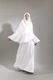 Mini Telekung ARJANA Khawla in White
