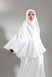 Mini Telekung ARJANA Khawla in White