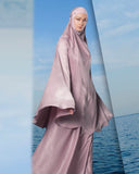 Telekung ARJANA Tulip Infinity in Rose Gold
