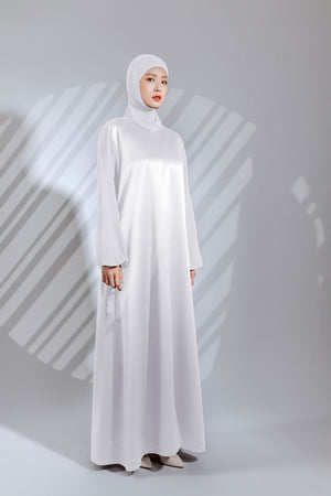 Abaya ARJANA Menna in White