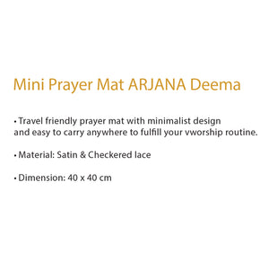 Mini Prayer Mat ARJANA Deema