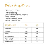 Delea Wrap-Dress