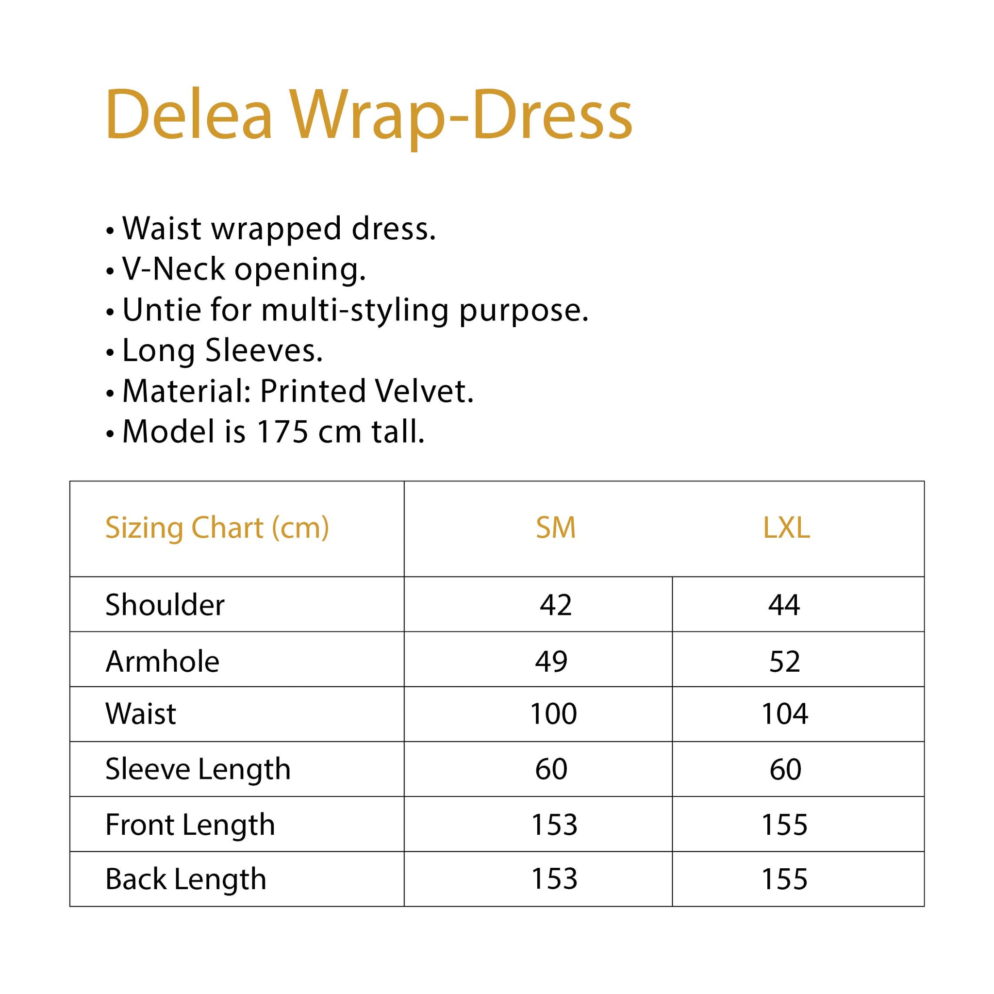 Delea Wrap-Dress