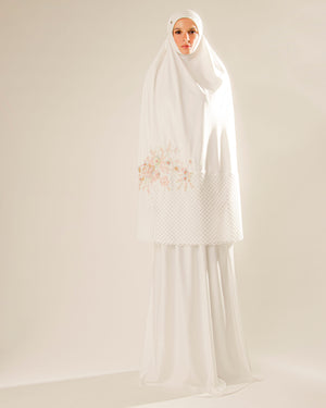Telekung ARJANA Irtiza in White