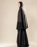 PRE-ORDER: Telekung ARJANA Irtiza in Black with Swarovski
