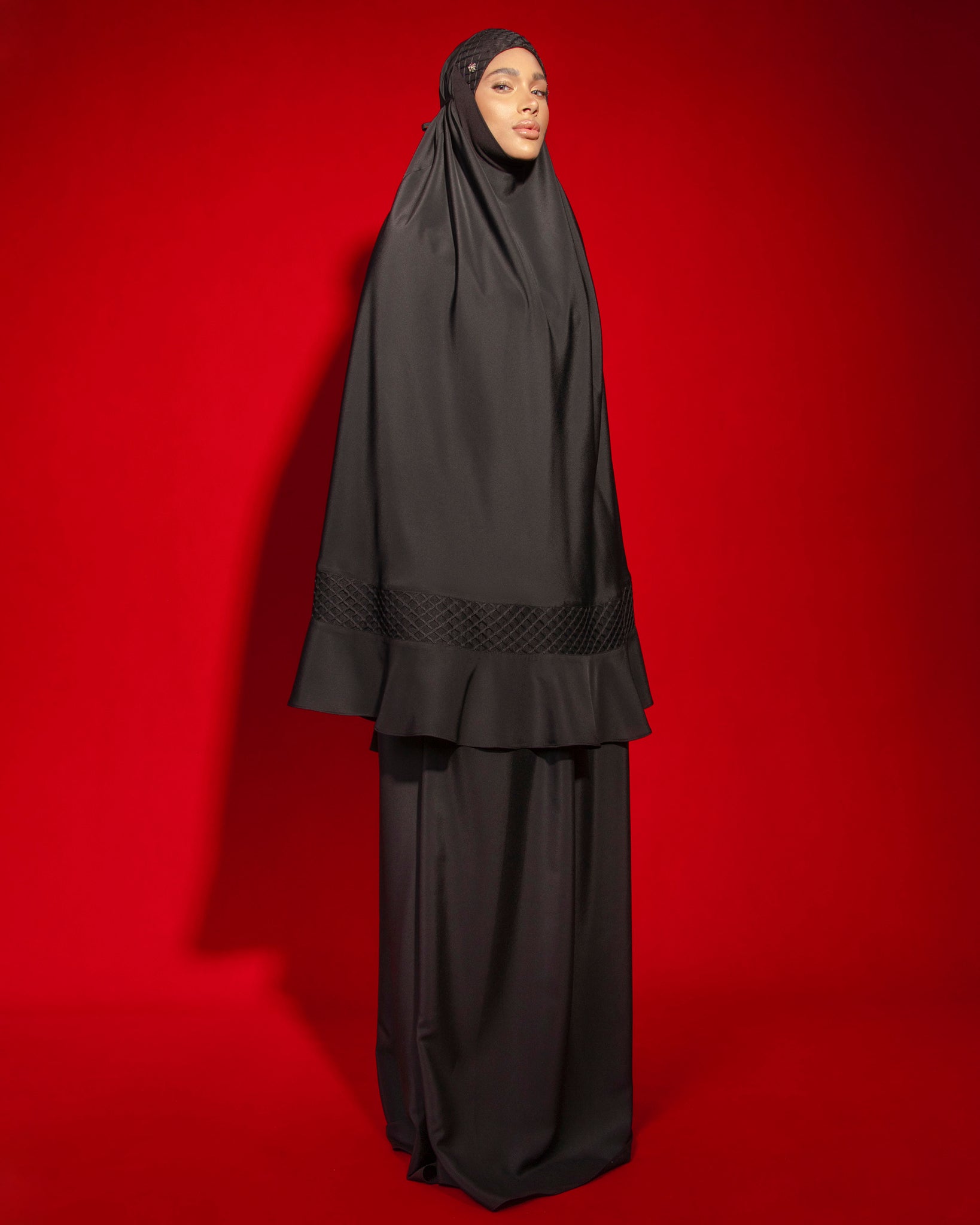 Telekung ARJANA Demhia in Black