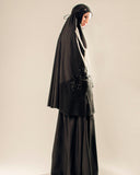 PRE-ORDER: Telekung ARJANA Irtiza in Black with Swarovski