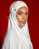 Telekung ARJANA Demhia in White