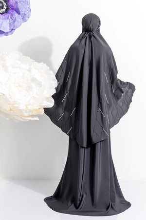 Telekung ARJANA Jasmeen in Black