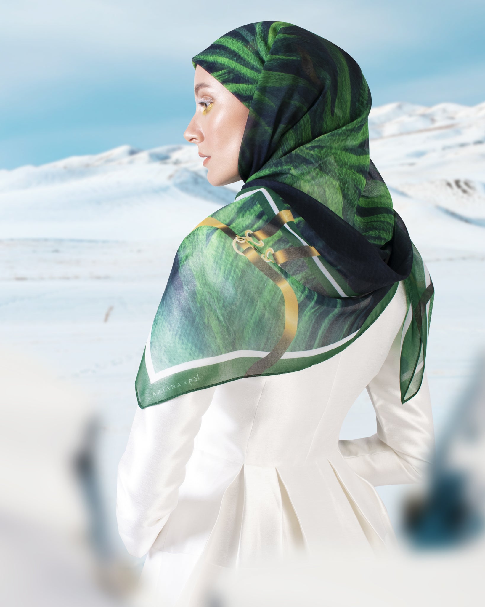 ARJANA X ADAM : Amazonia (Square Scarf)