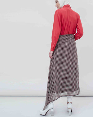 BLANC - Assymetrical Skirt