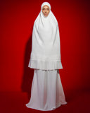 Telekung ARJANA Demhia in White