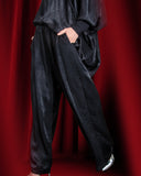 ARJANA Damier Dreamy Pants (Pants for Telekung) in Black